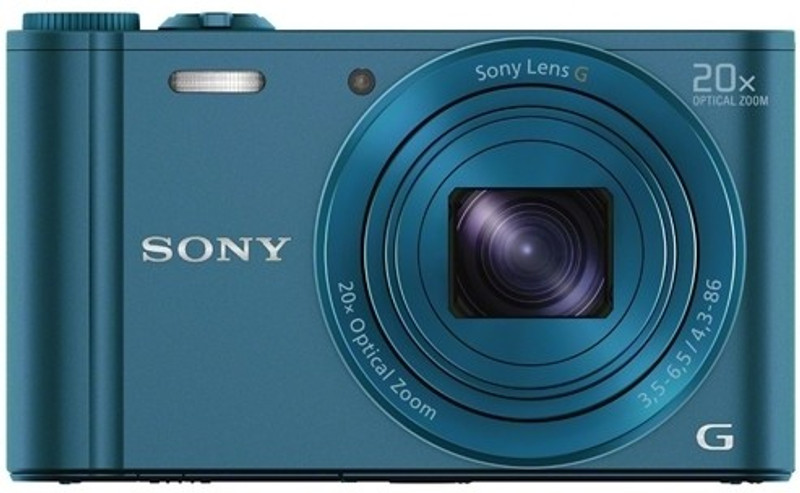 Sony DSC-WX300 Point & Shoot Camera(Blue)