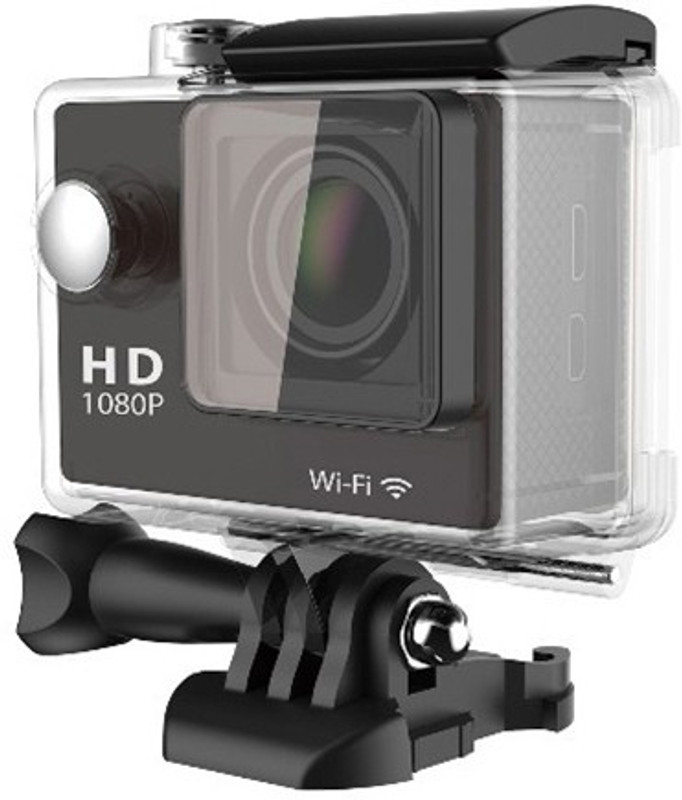Gadget Hero's GHXSC786B Body Only Sports & Action Camera(Black)