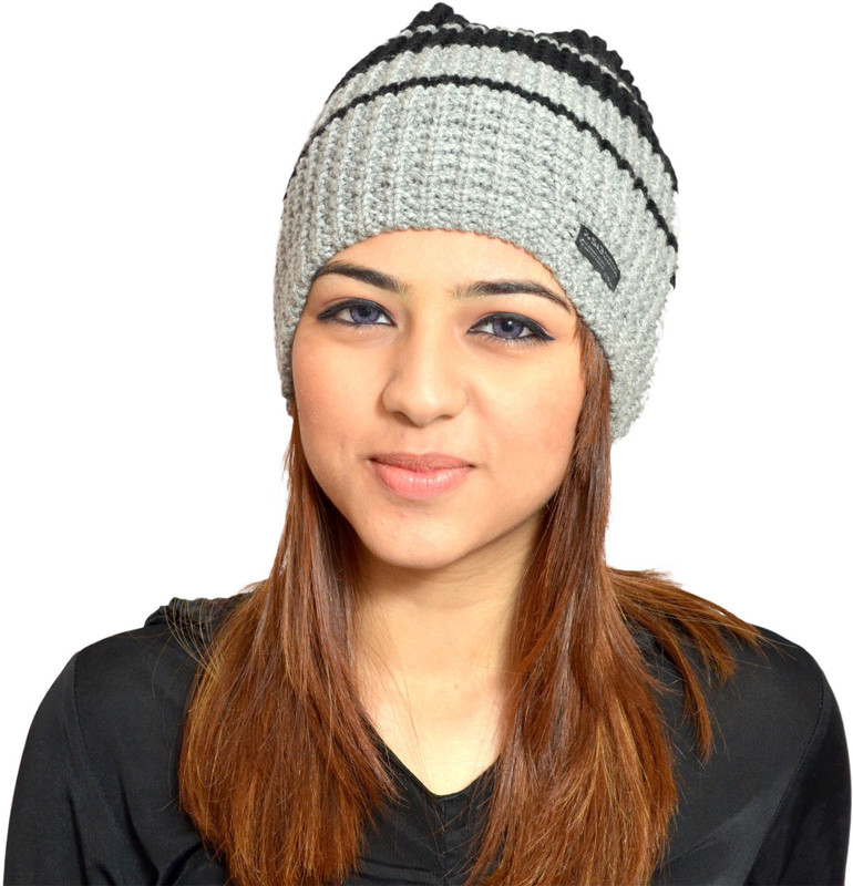 513 Striped Long beanie cap Cap