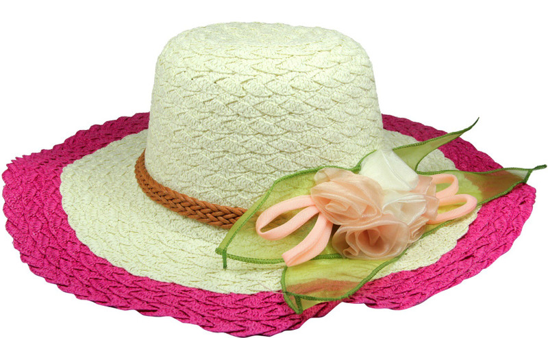 FabSeasons Beach Hat Woven Beach Hat Cap