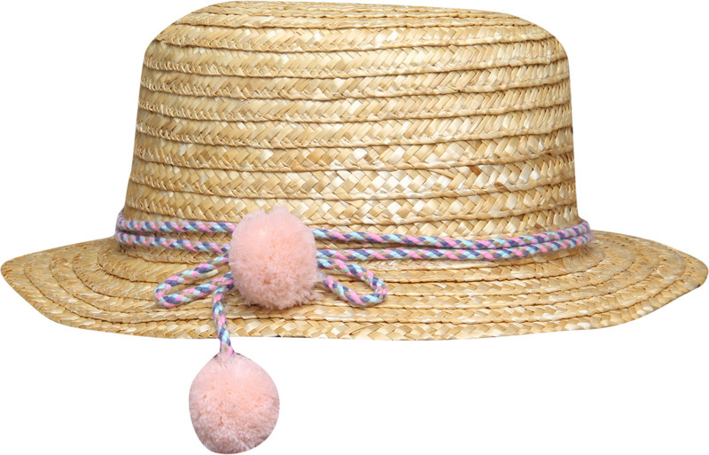 FabSeasons Solid Fancy Beach Hat for Girls & Women Cap
