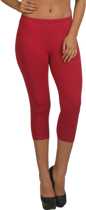 Frenchtrendz Women Pink Capri