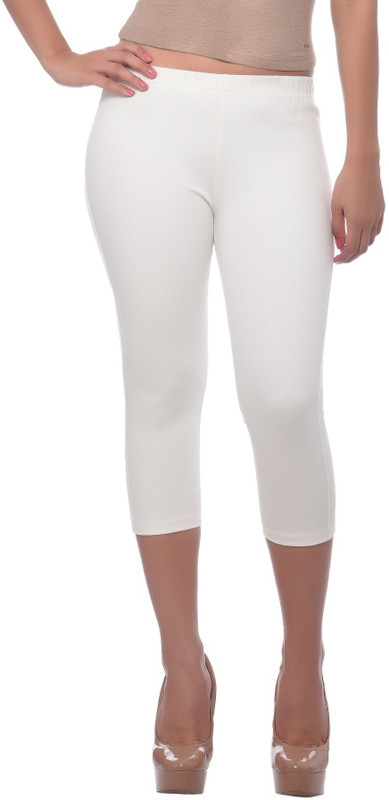 Frenchtrendz Women White Capri