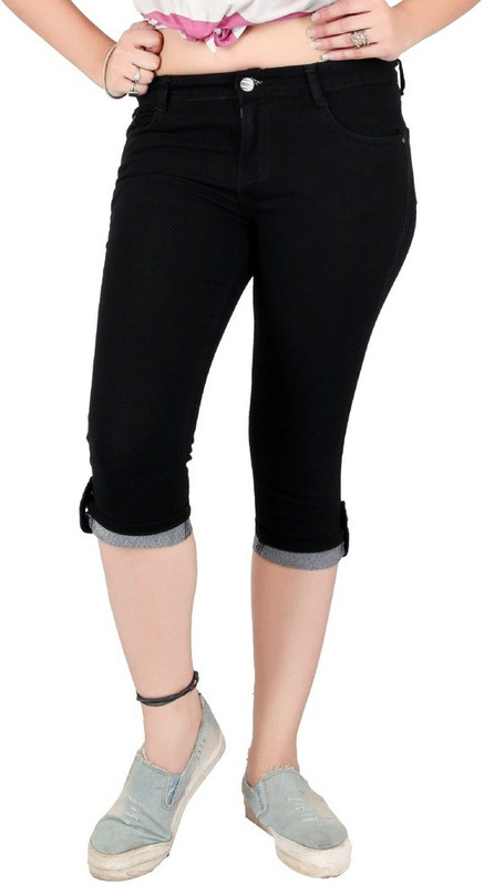 Fck-3 Women Black Capri