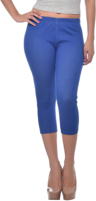 Frenchtrendz Women Blue Capri