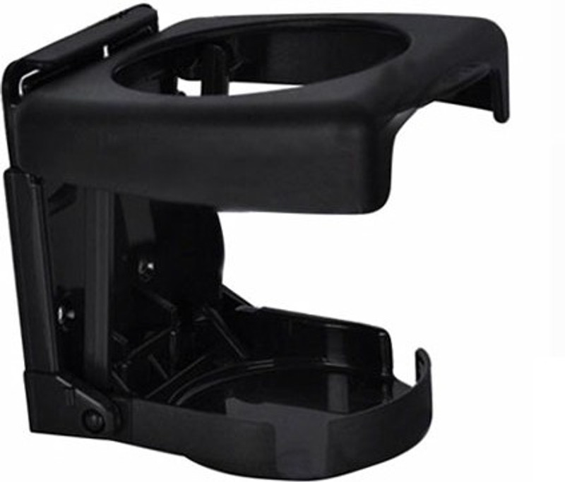 Speedwav Foldable Car Drink / Can Holder BLACK-Hyundai Verna Fluidic Car Bottle Holder(Plastic)