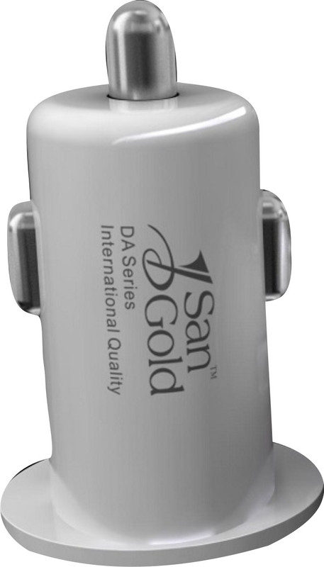 SanGold 1 amp Car Charger(White)