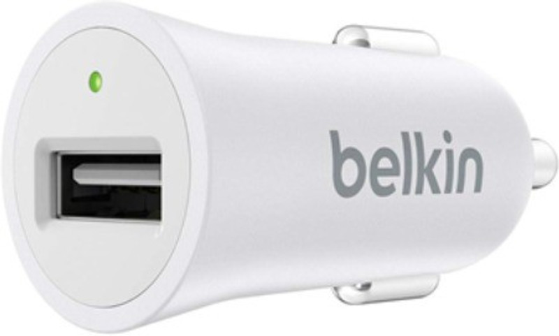 Belkin 2.4 amp Turbo Car Charger(White)