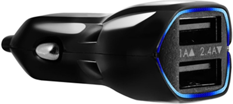 Targus 2.4 amp Turbo Car Charger(Black)