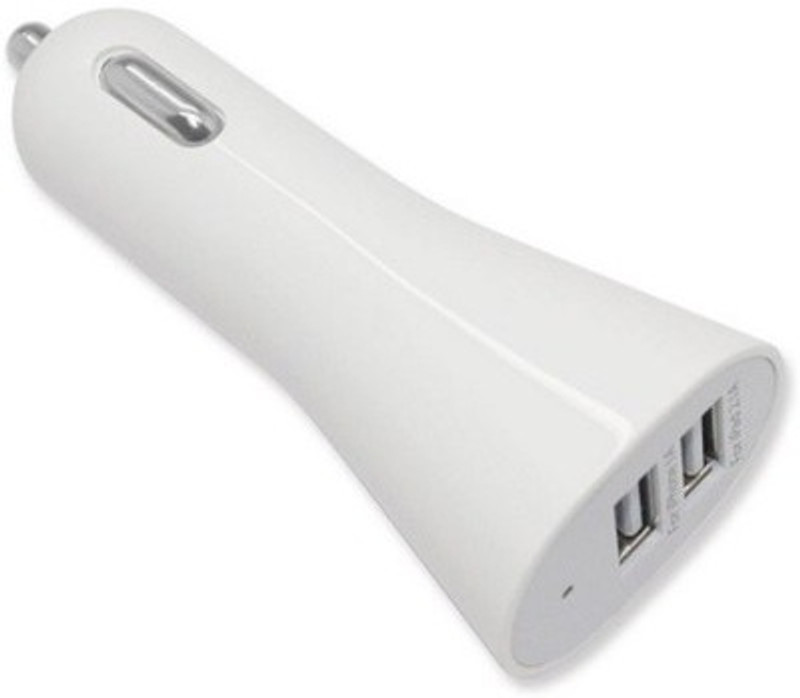 EWOKIT 2 amp Car Charger(White)