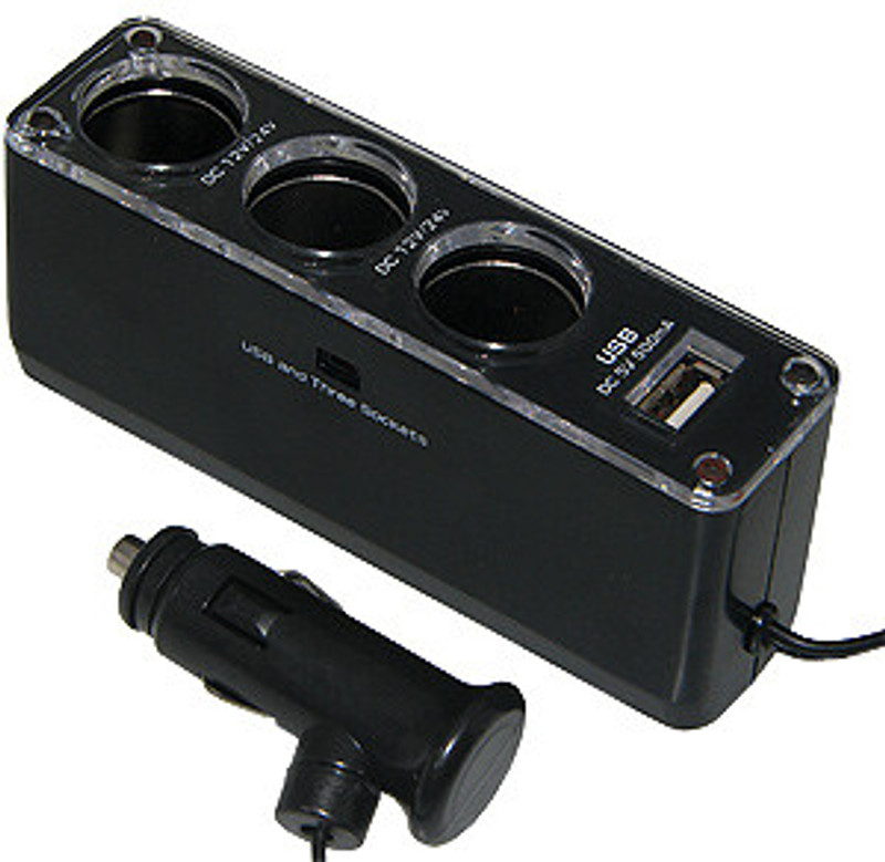 Amzer 1.25 amp Car Charger(Black)