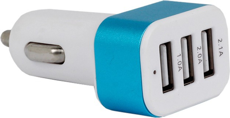 Lazy Buggy 2.1 amp Turbo Car Charger(Blue)