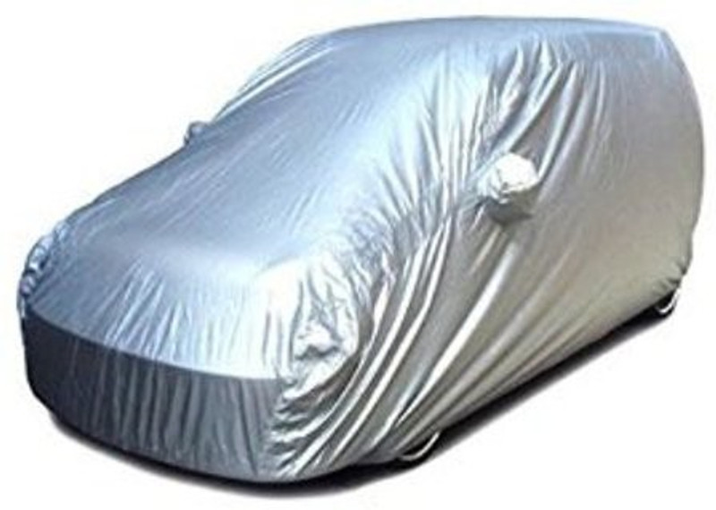 ehuntz Car Cover For Hyundai, Maruti Suzuki, Honda Brio, i10, WagonR, Santro Xing, Ritz, Beat, Alto 800 (With Mirror Pockets)(Silver)
