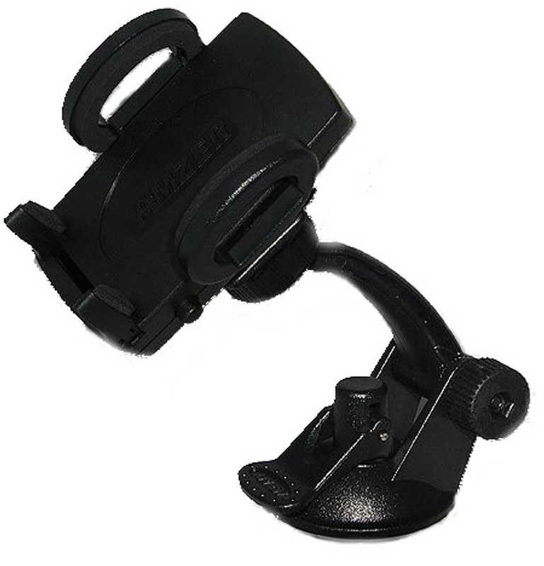 Amzer 83815 Universal Suction Cup Mount for Windshield, Dash or Console