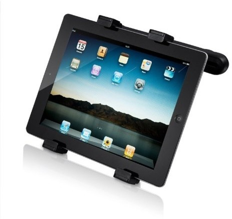 Dausen Car Mobile Holder for Headrest(Black)