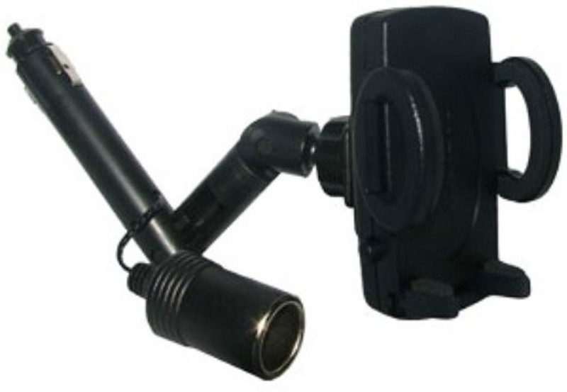 Amzer 83814 Universal Lighter Socket Mount with Power Dongle