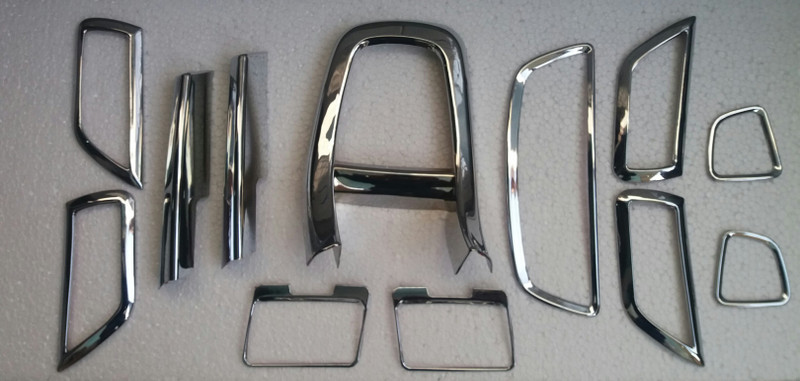 Buy trigcars interior swift dzire interior chrome Car Dashboard