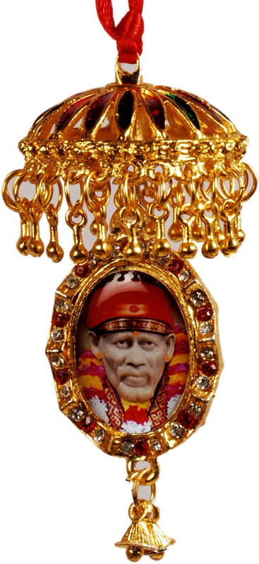 Sigaram Sai Baba Photo - K037 Car Hanging Ornament(Pack of 1)
