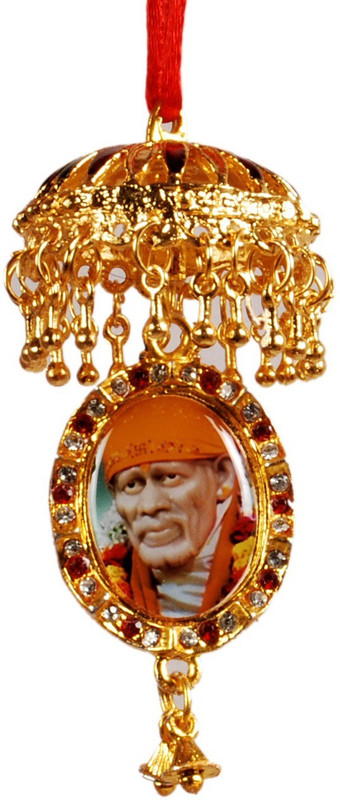 Sigaram saibaba car hangingk34 Car Hanging Ornament(Pack of 1)