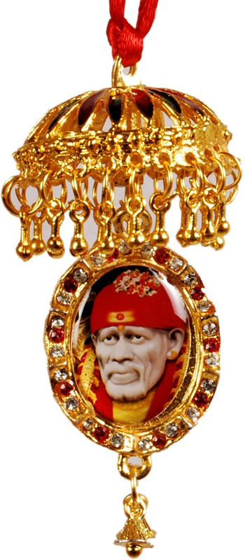 Sigaram Sai Baba Photo - K026 Car Hanging Ornament(Pack of 1)