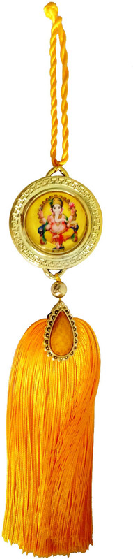 ManeKo Hindu God Idol Ganesha & Devi Mata Car Hanging Ornament(Pack of 1)