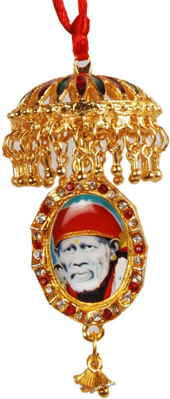 Sigaram Sai Baba Photo - K035 Car Hanging Ornament(Pack of 1)