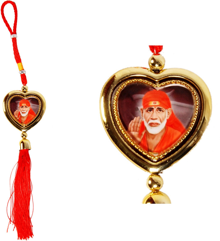 Sigaram Sai Baba - K133 Car Hanging Ornament(Pack of 1)