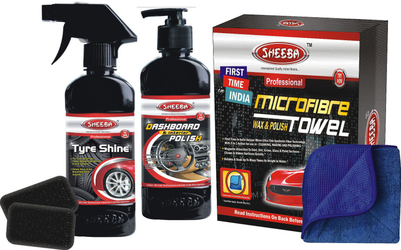Sheeba Dashboard Shine Pack DT2 Vehicle Interior Cleaner(400 g)