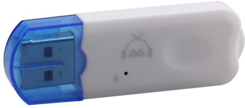 Bs Spy v2.1 Car Bluetooth Device with Transmitter(White)