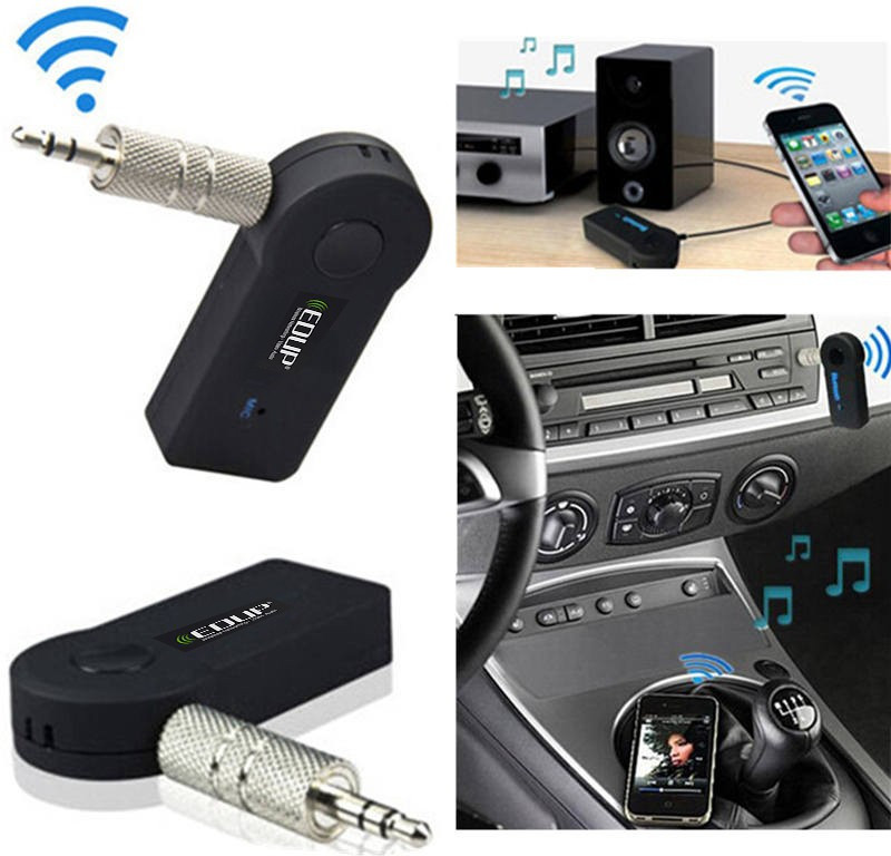 Evana v4.0 Car Bluetooth Device with Audio Receiver(Multicolor)