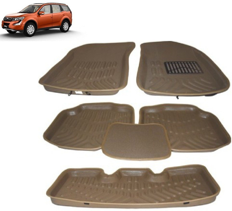 Carcoverpoint Vinyl 3D Mat For Mahindra XUV 500(Beige)