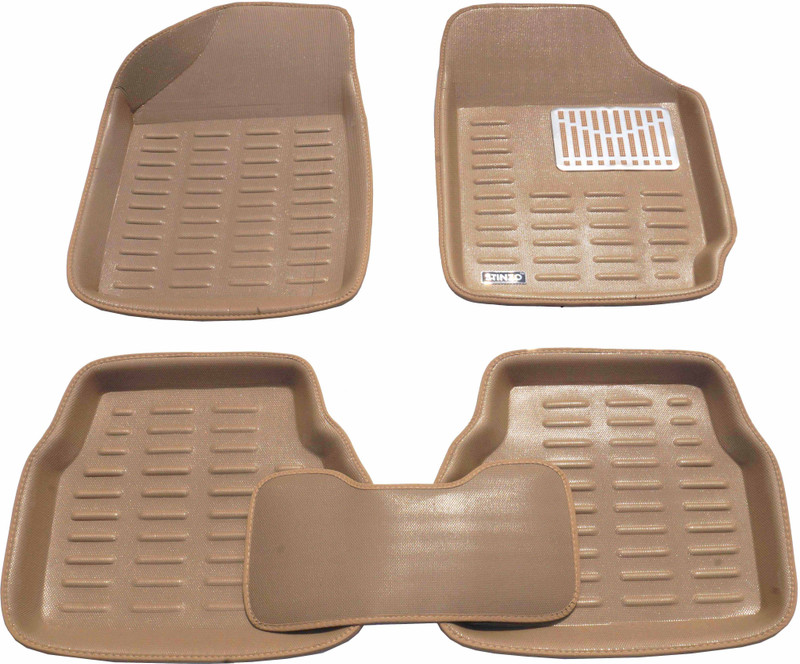 Stinzo Plastic 3D Mat For Hyundai i10(Beige)