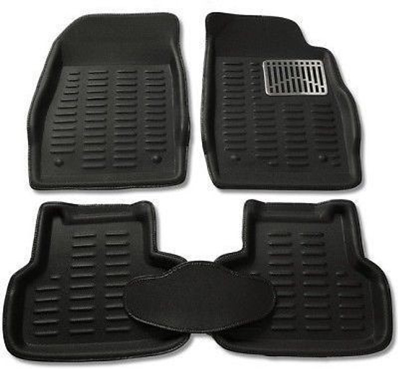 KOZDIKO Plastic Standard Mat For  Hyundai i10(Black)