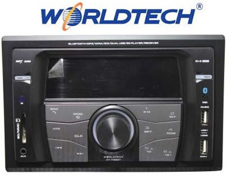 Worldtech WT-7555BT Car Stereo(Double Din)