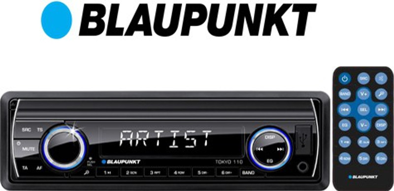 Blaupunkt Tokyo-110 Car Stereo(Single Din) RS.3199 (37.00% Off) - Flipkart