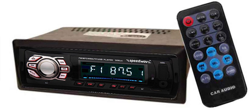 Speedwav FP-48 Car MP3 Stereo USB,FM,Remote Car Stereo(Single Din)