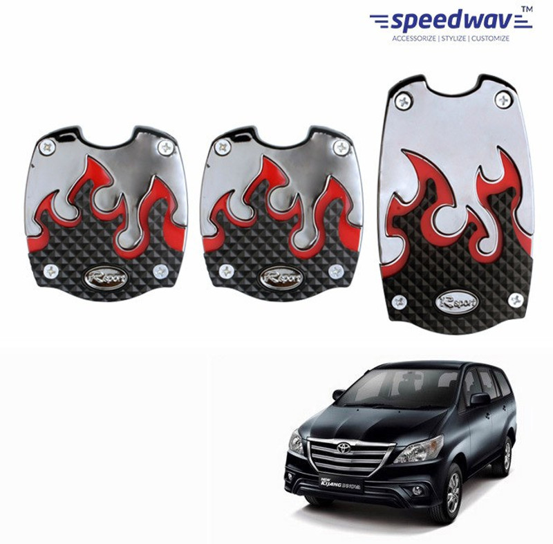 Speedwav 89698 SC-397 Red Flame Toyota Innova Car Pedal