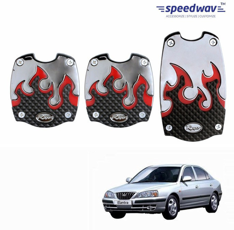 Speedwav 89577 SC-397 Red Flame Hyundai Elantra Car Pedal