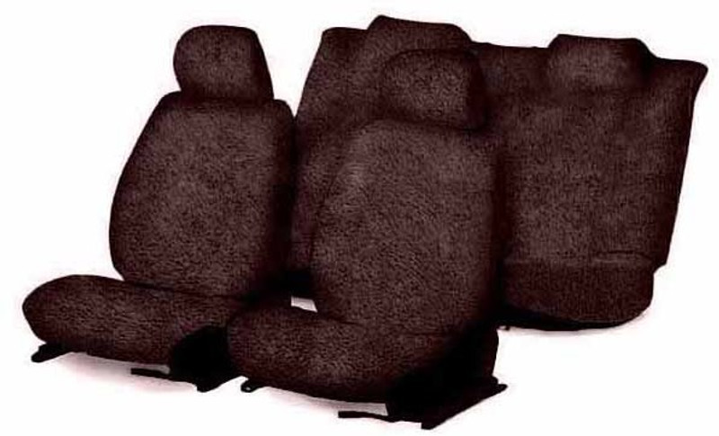 Speedwav Cotton Car Seat Cover For Datsun Go(Without Back Seat Arm Rest, 5 Seater, 2 Back Seat Head Rests)
