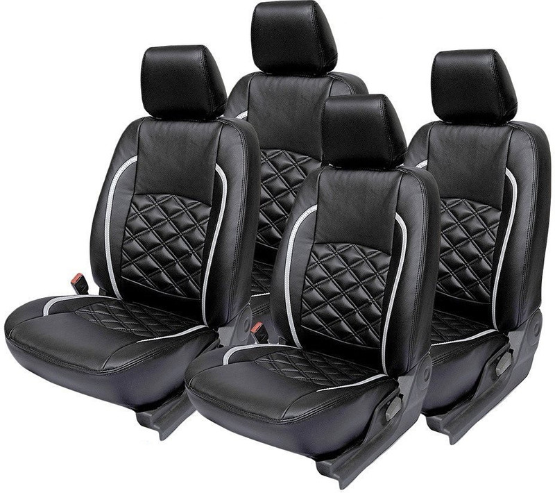 FRONTLINE PU Leather Car Seat Cover For Maruti Vitara Brezza(5 Seater, 2 Back Seat Head Rests)
