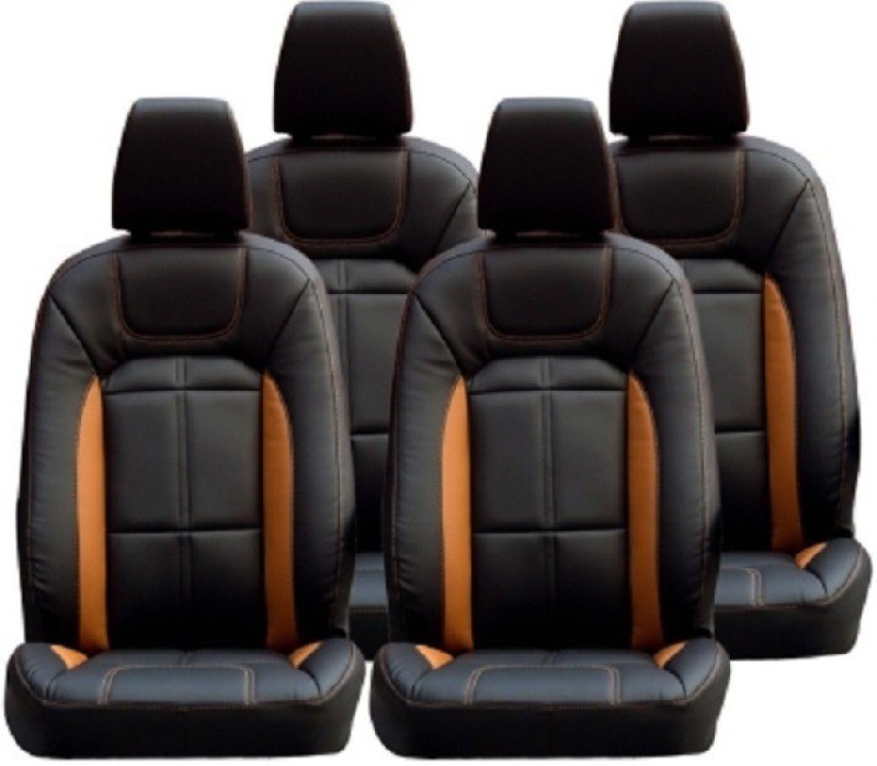 Khushal Leatherette, PU Leather Car Seat Cover For Maruti Alto 800(4 Seater, 2 Back Seat Head Rests)