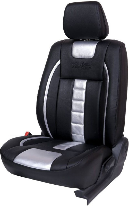 Khushal Leatherette, PU Leather Car Seat Cover For Maruti Alto 800(4 Seater, 2 Back Seat Head Rests)