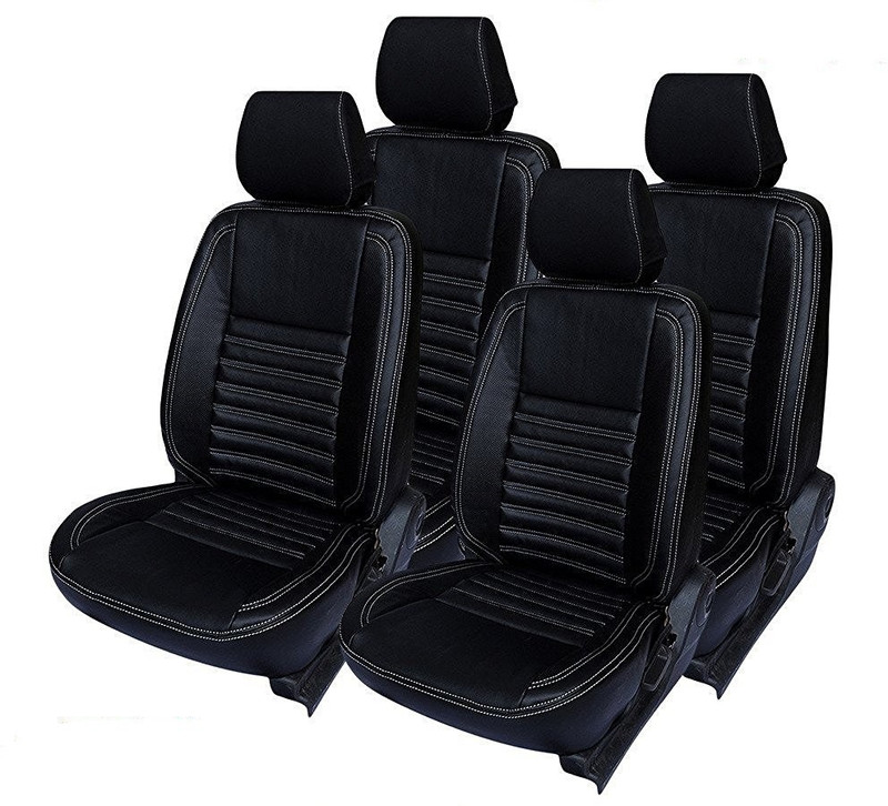 FRONTLINE PU Leather Car Seat Cover For Maruti S-Cross(5 Seater, 2 Back Seat Head Rests)