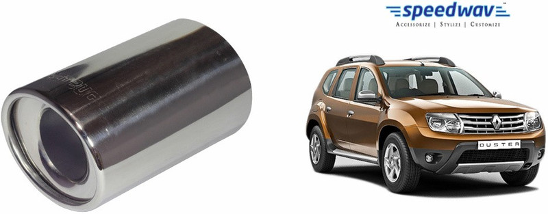 Speedwav 48352 Car Silencer(Car Exhaust Silencer Muffler Tip HW S2)