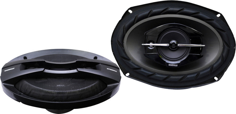 Woodman 6x9 Inch Oval (520 Watts - 3 Way Speaker) 1 Year Warranty 6953 Coaxial Car Speaker(520 W)