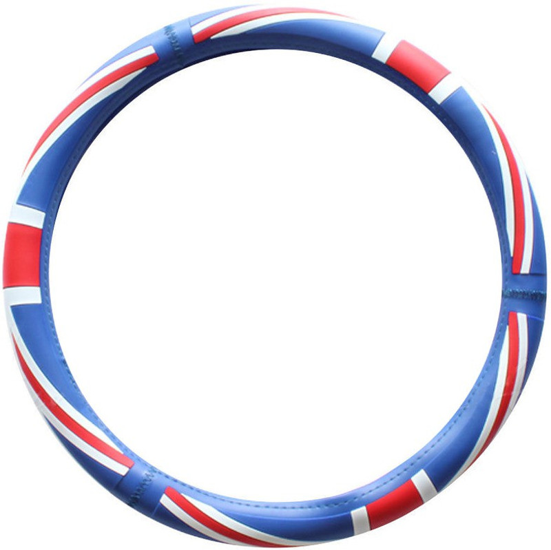 Speedwav Steering Cover For Ford Fiesta(Blue, Plastic)