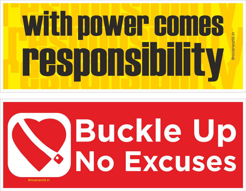 Rover Windshield Sticker for Windows, Sides, Bumper, Hood(Yellow, Red) Rover Windshield Sticker for Windows, Sides, Bumper, Hood(Yellow, Red)