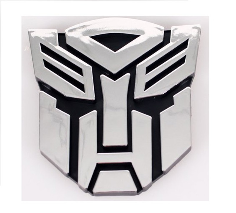 Auto Hub Car & Racing Logos Sticker for Windows(Silver) Auto Hub Car & Racing Logos Sticker for Windows(Silver)