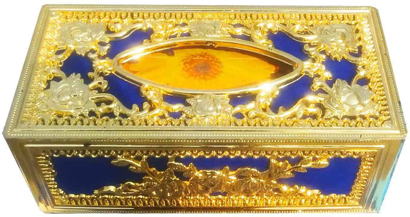 NIKsales Car Box Of Vehicle Tissue Dispenser(Blue) NIKsales Car Box Of Vehicle Tissue Dispenser(Blue)