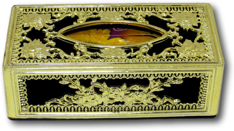 AutoCarWinner Golden-Black Vehicle Tissue Dispenser(Gold, Black) AutoCarWinner Golden-Black Vehicle Tissue Dispenser(Gold, Black)